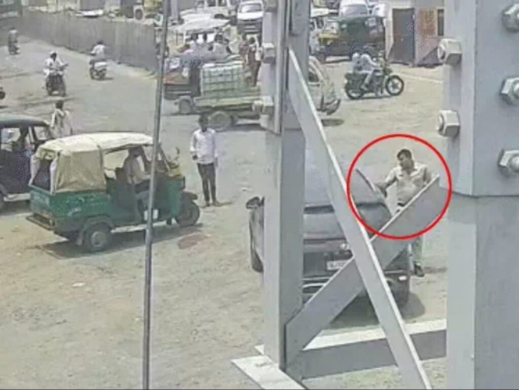 sanchore-policeman-hit-and-run-caught-on-cctv