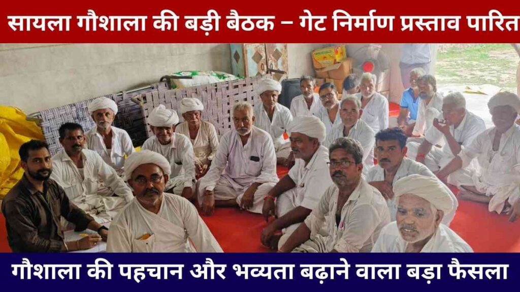 sayla-radha-krishna-rajeshwar-gaushala-annual-meeting-gate-construction